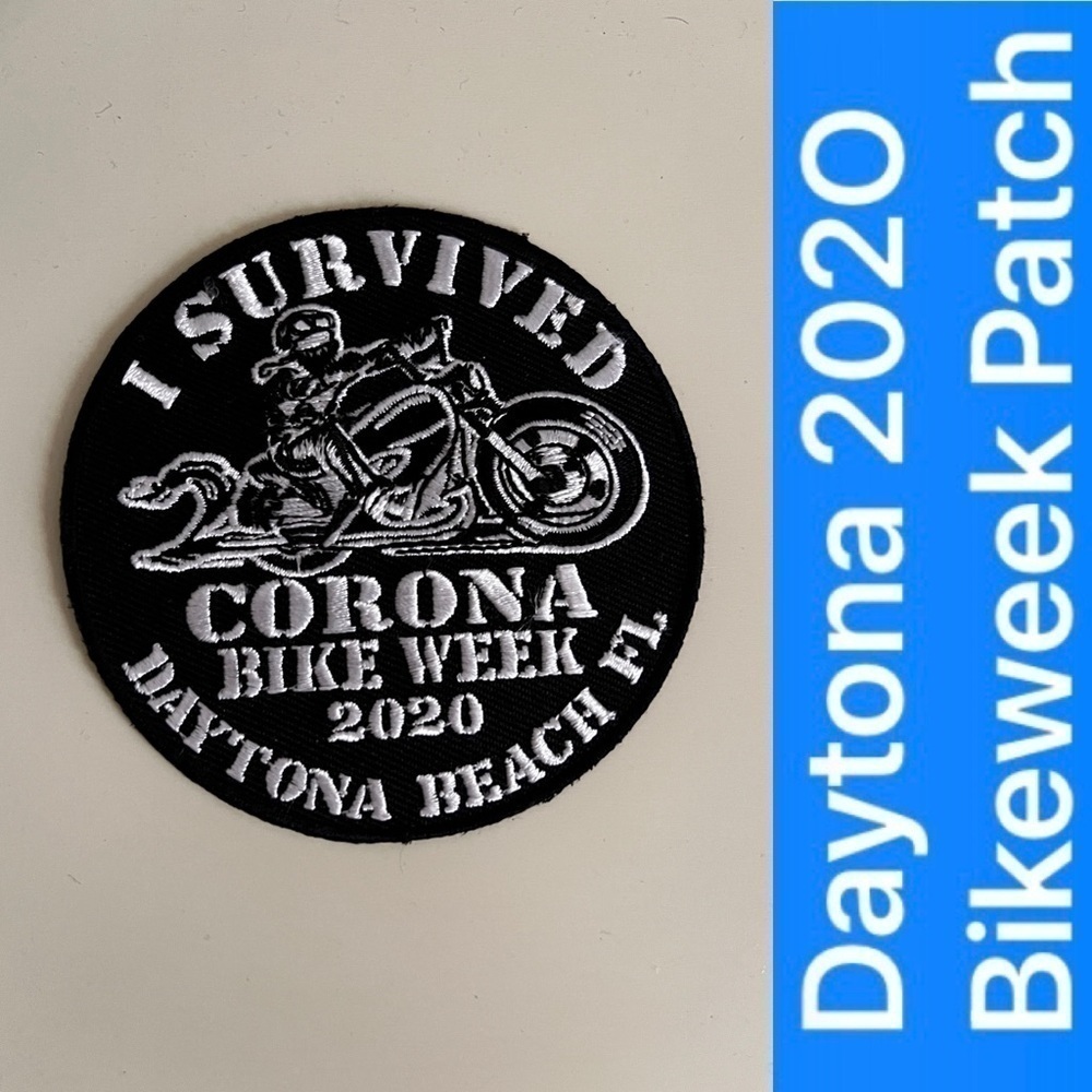 2020 Daytona Bike Week Corona‎  Patch